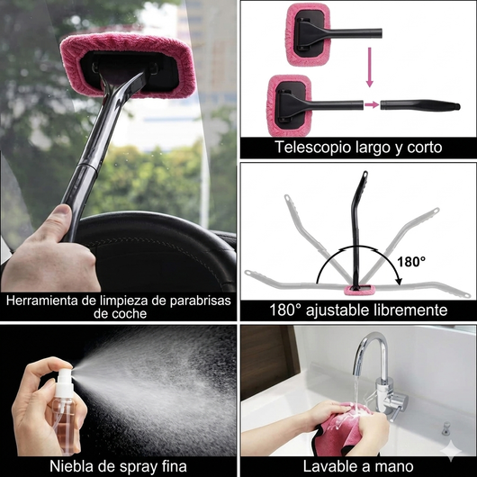 Kit de limpieza de coches 17 piezas