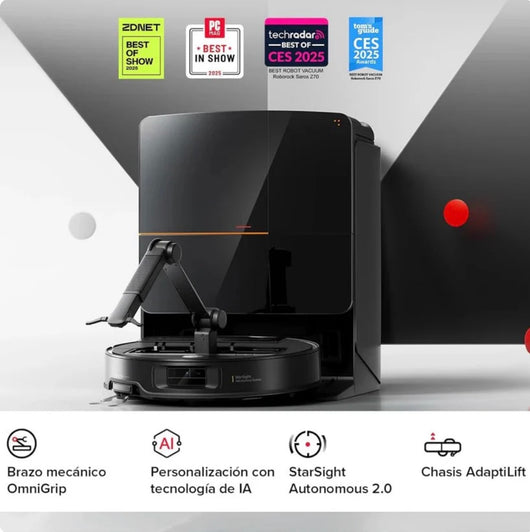Robot Aspirador con Brazo Lumara