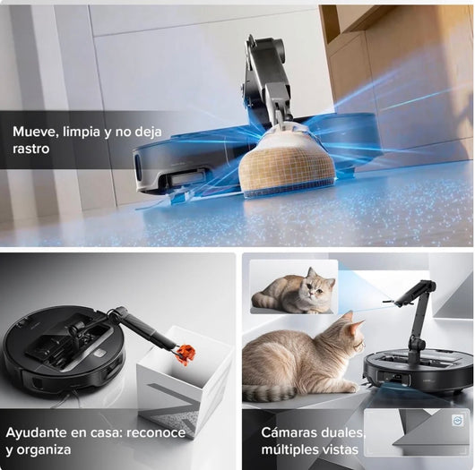 Robot Aspirador con Brazo Lumara