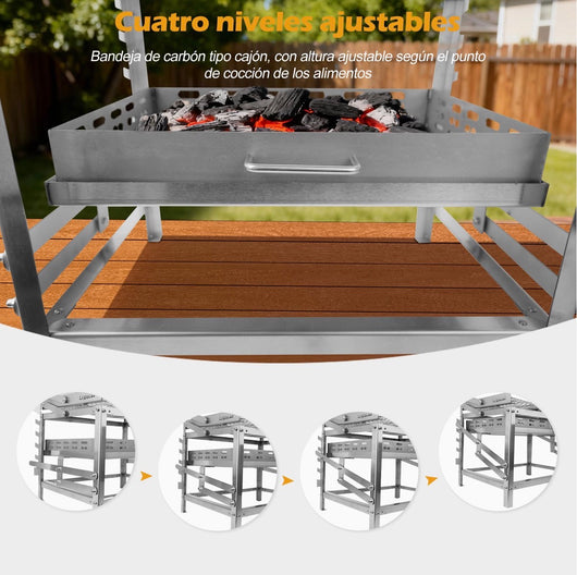 Parilla Portatil Multifuncional