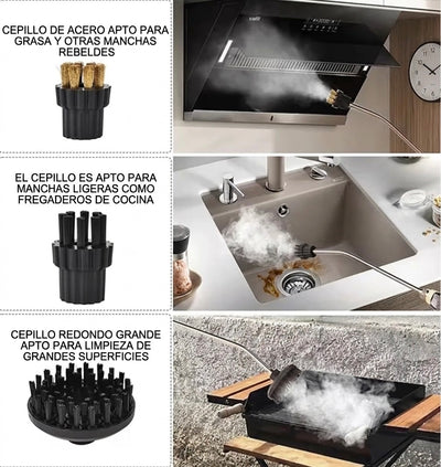 Limpiador de vapor a presión de alta temperatura