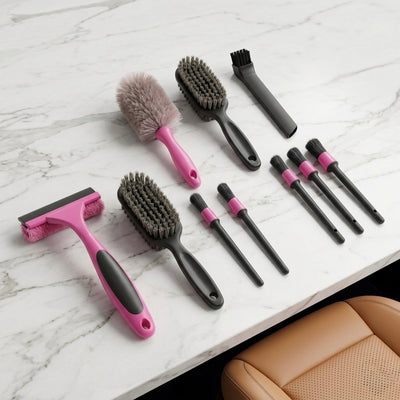 Kit de limpieza de coches 17 piezas
