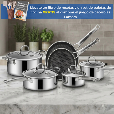 Juego de cacerolas Lumara