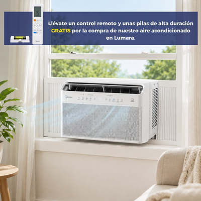 Aire acondicionado de ventana inteligente
